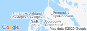 Primorsko Akhtarsk map